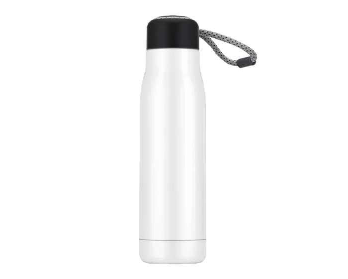 TERMO DE ACERO INOXIDABLE DE SUBLIMACIÓN 500 ML. MONTES A3154 BLANCO — clave A3154
