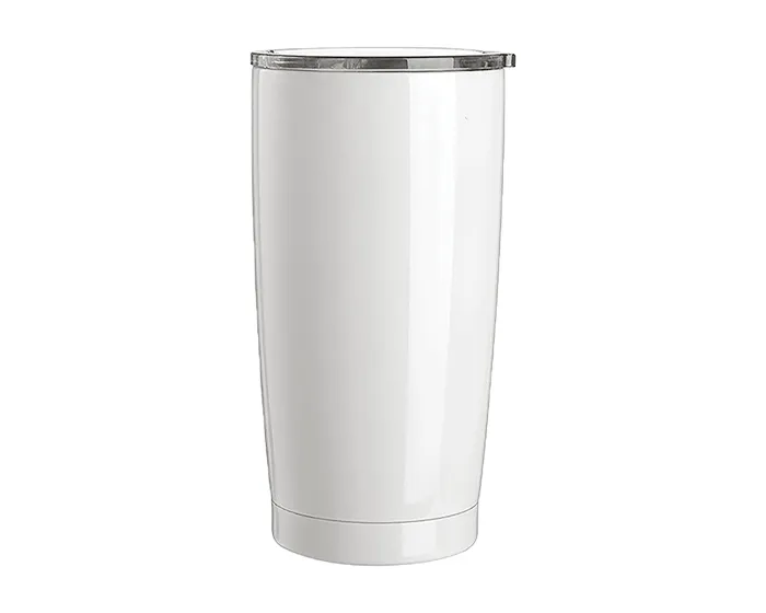 TERMO DE ACERO INOXIDABLE DE SUBLIMACIÓN 600 ML. GABO A3155 BLANCO — clave A3155