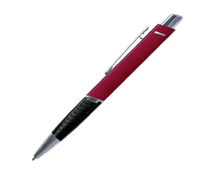 BOLÍGRAFO DE ALUMINIO CON FORMA CUADRADA QUADRATI A3157 ROJO — clave A3157