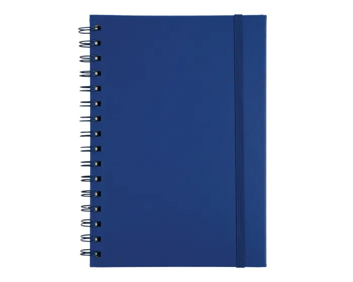 LIBRETA A5 CON ARILLO METÁLICO RULFO A3160 AZUL — clave A3160