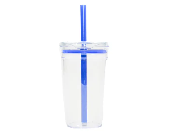 VASO DE PLÁSTICO DE 450 ML. CONGA A3172 AZUL — clave A3172