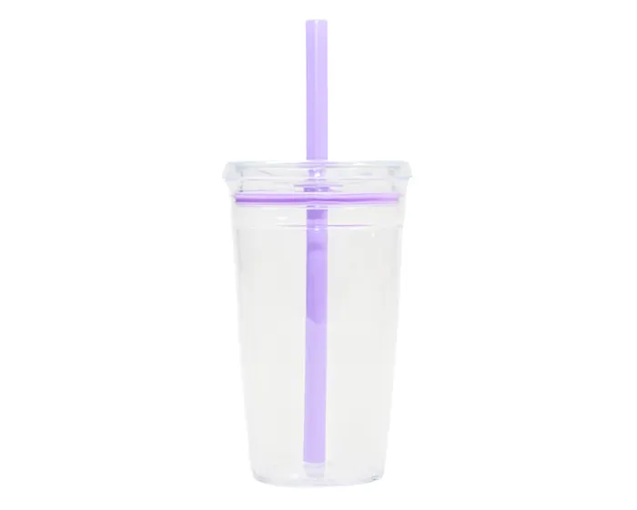 VASO DE PLÁSTICO DE 450 ML. CONGA A3172 LILA A3172 Lila