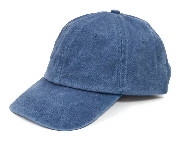 GORRA DE ALGODÓN DESLAVADO INDIE A3173 AZUL A3173 Azul