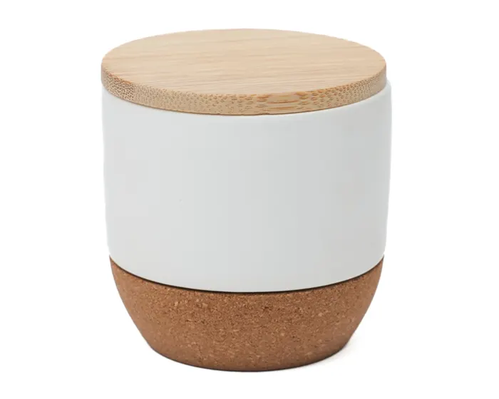 VELA DECORATIVA CON AROMA SERENITY A3174 BLANCA — clave A3174
