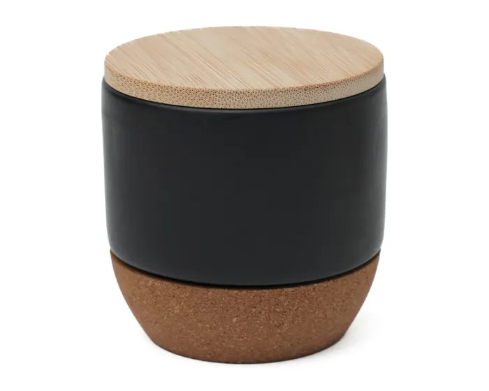 VELA DECORATIVA CON AROMA SERENITY A3174 NEGRA — clave A3174