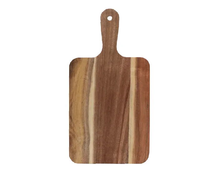 TABLA PARA PICAR DE MADERA DE ACACIA, LERMA A3183 CAFÉ — clave A3183