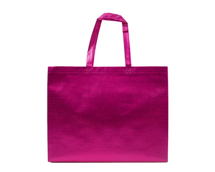 BOLSA DE NONWOVEN METALIZADO GLEAM L A3187 ROSA A3187 Rosa