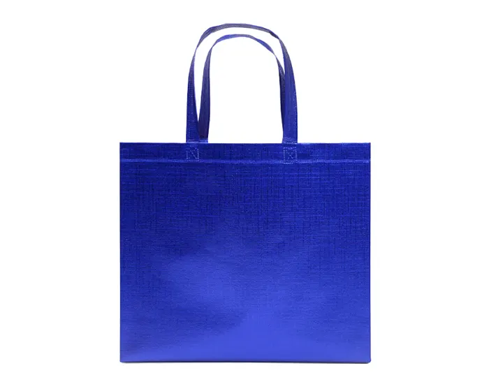 BOLSA DE NONWOVEN METALIZADO GLEAM A3188 AZUL A3188 Azul