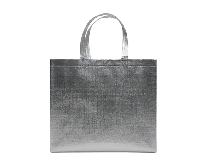 BOLSA DE NONWOVEN METALIZADO GLEAM A3188 PLATA — clave A3188