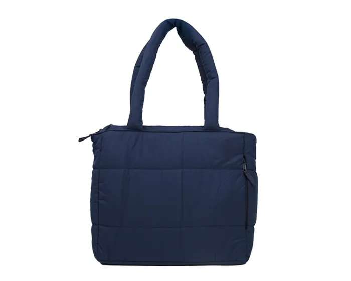 BOLSA DE POLIÉSTER REPELENTE AL AGUA, KEYLA A3194 AZUL MARINO — clave A3194