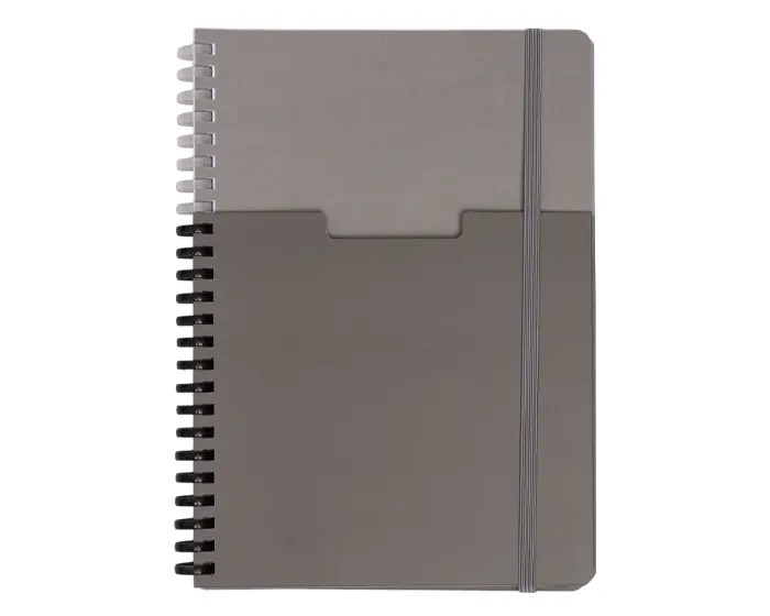 LIBRETA A5 DE ESPIRAL SUAVE LEGO A3216 GRIS — clave A3216