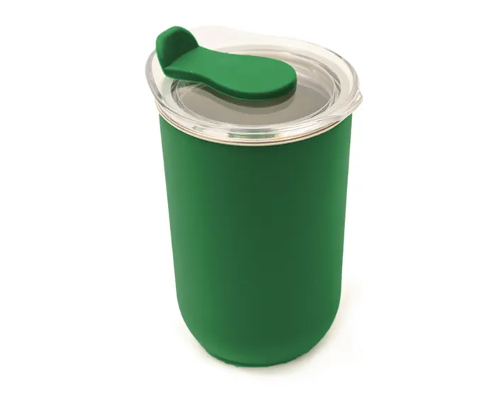 TERMO ACERO INOX / PLÁSTICO DE 350 ML. MALVA A3239 VERDE A3239 Verde