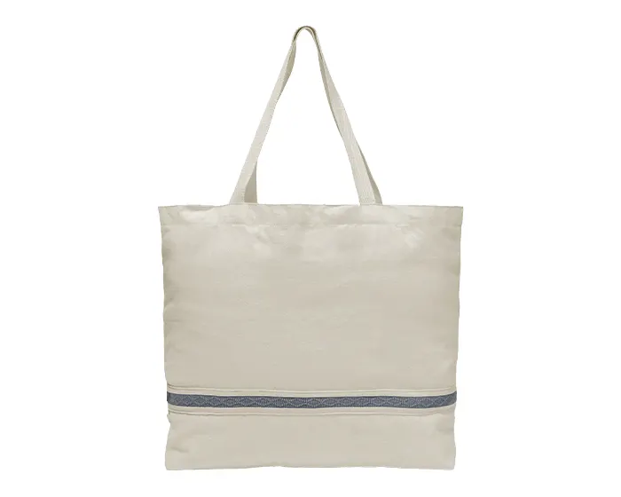 BOLSA DE POLIALGODÓN CON ASAS DOBLES MARY A3250 BLANCO A3250 Blanco