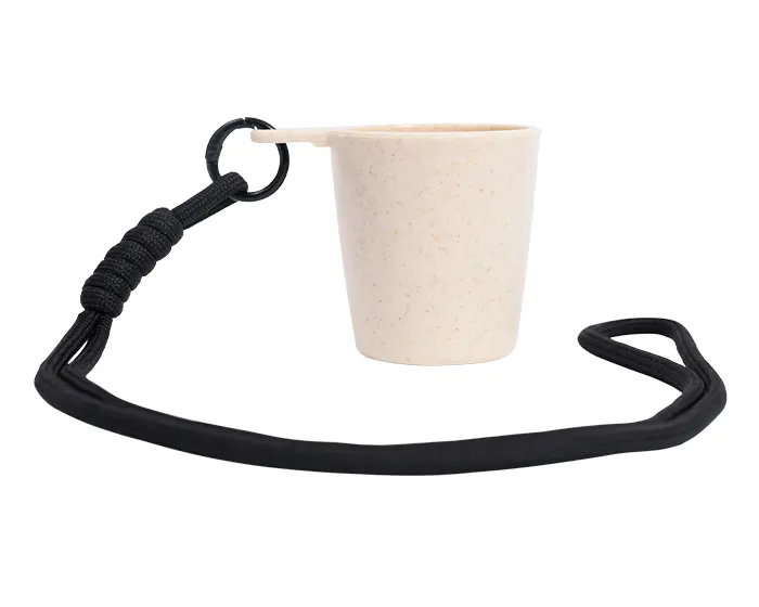 TEQUILERO DE FIBRA DE TRIGO SHOT A3253 BEIGE — clave A3253