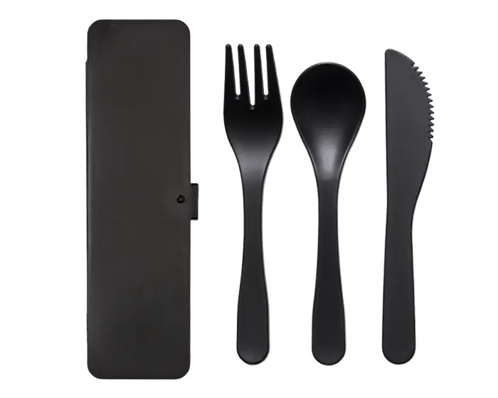 SET DE CUBIERTOS CONVITE A3270 NEGRO — clave A3270