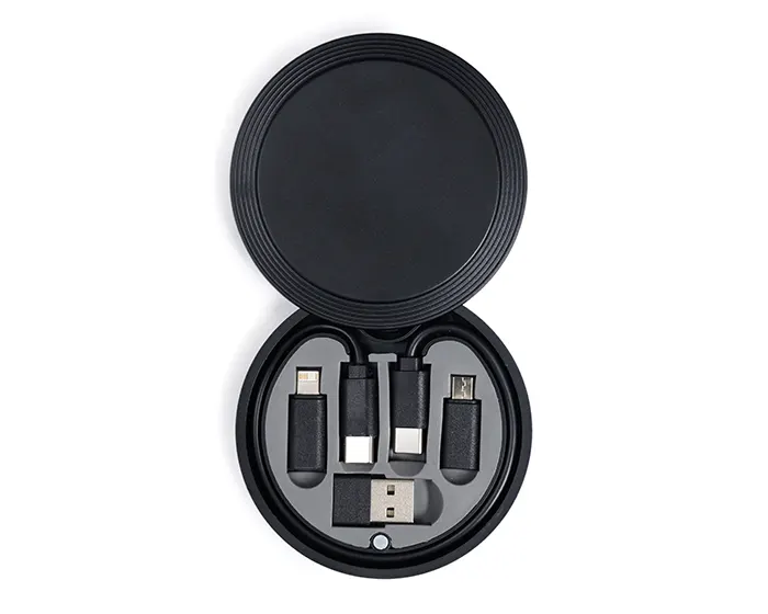ESTUCHE CON CABLE Y CONECTORES PARA CELULAR NEXUS A3275 NEGRO A3275 Negro