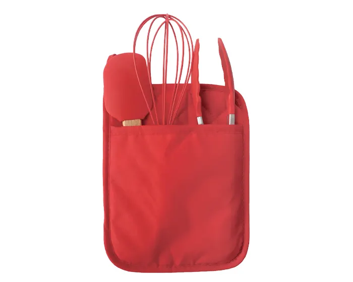 SET PARA REPOSTERÍA KITCH A3296 ROJO — clave A3296