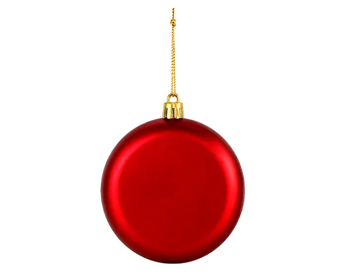 ESFERA DECORATIVA DE PLÁSTICO WISH A3298 ROJA — clave A3298