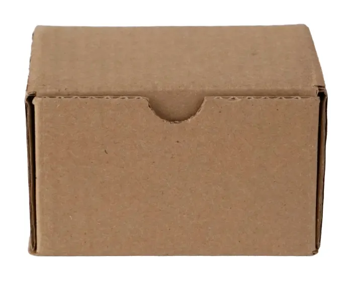 CAJA DE CARTÓN No. 4 EMPAQUE PARA TAZA A3338 CAFÉ — clave A3338