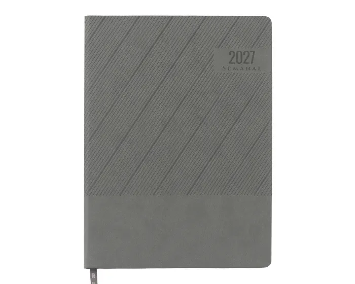 AGENDA SEMANAL 2027 ROMA AS2027 GRIS — clave AS2027