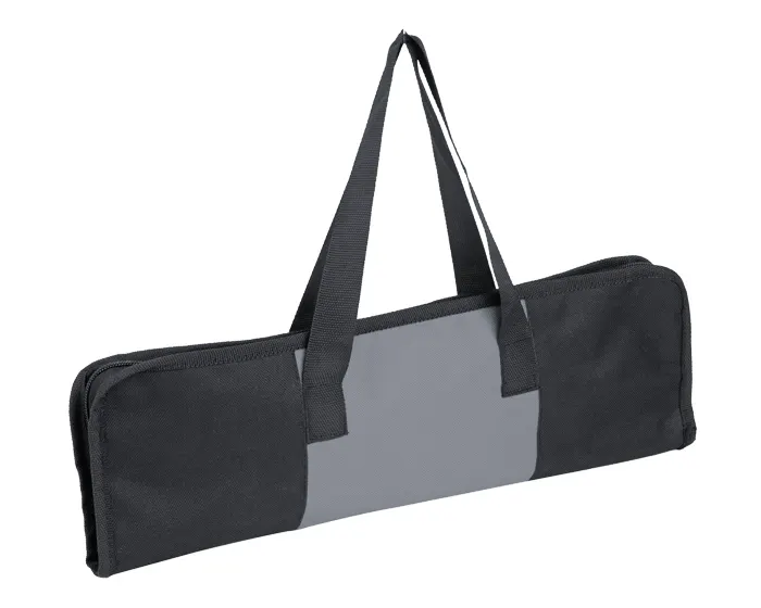 SET PARA ASADO CON BOLSA MAR Y TIERRA BBQ4523 GRIS — clave BBQ4523