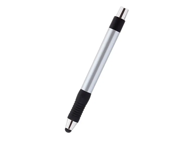 BOLÍGRAFO DE PLÁSTICO CON TOUCH GALILEO BLT4957 PLATA — clave BLT4957