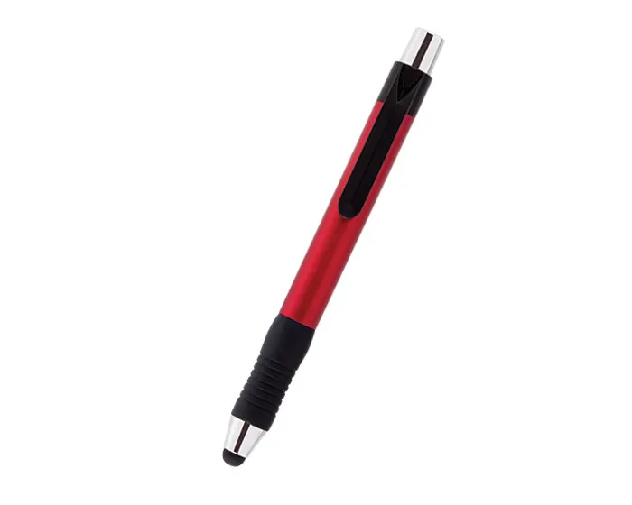 BOLÍGRAFO DE PLÁSTICO CON TOUCH GALILEO BLT4957 ROJO — clave BLT4957