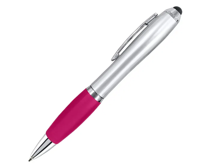 BOLÍGRAFO DE PLÁSTICO CON TOUCH SPIRIT TOUCH BLT4961 ROSA — clave BLT4961