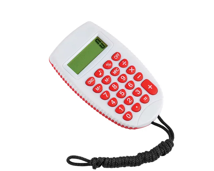 CALCULADORA CORDON REC CC4261 ROJO — clave CC4261