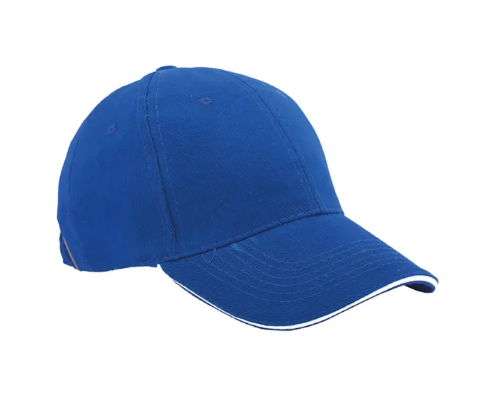 GORRA LISA SANDWICH GL6101 AZUL — clave GL6101