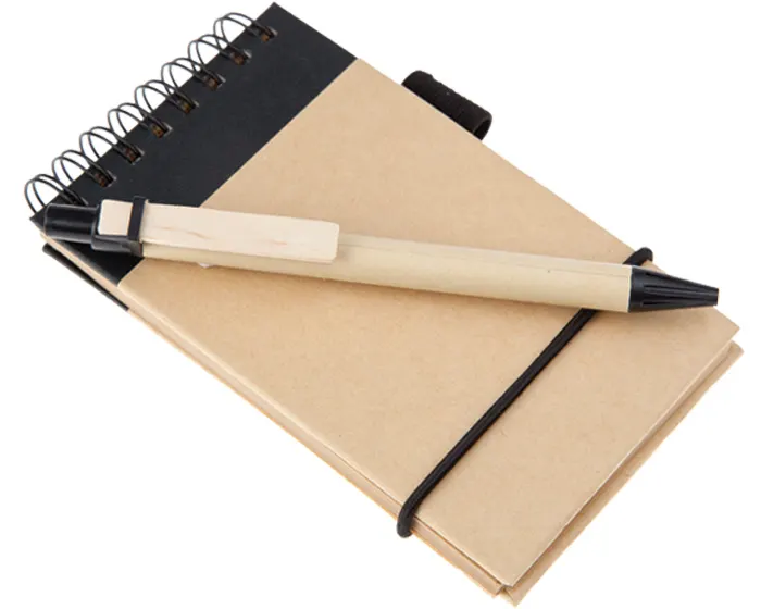 LIBRETA GREEN LIFE LIBOF01 NEGRO — clave LIBOF01