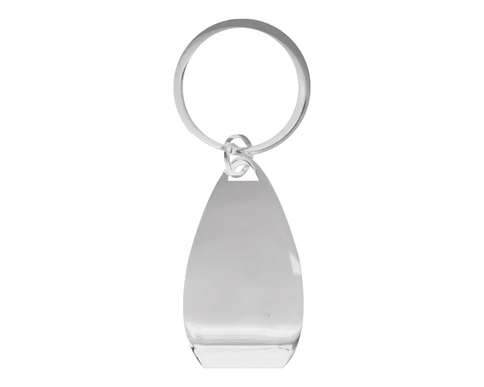 LLAVERO METALICO DESTAPADOR SERRA LLM2563 PLATA — clave LLM2563