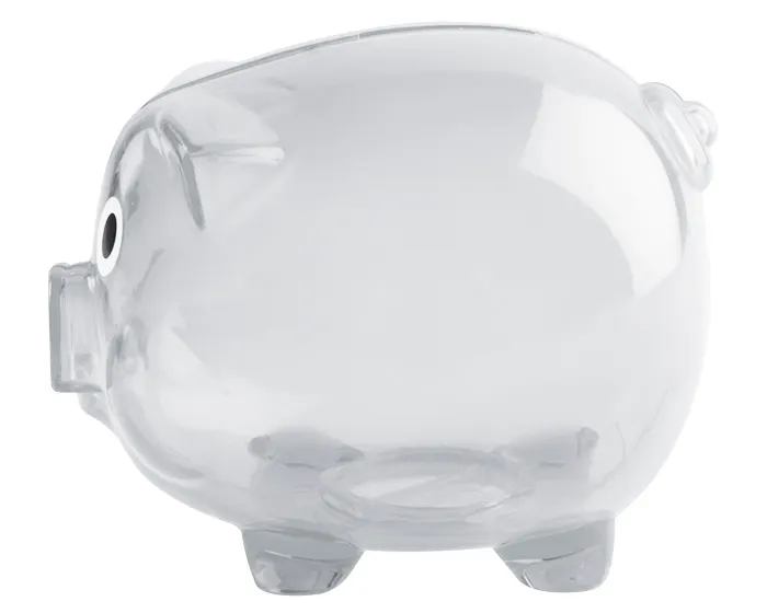 ALCANCIA PIG MNY4333 TRANSPARENTE MNY4333 Transparente