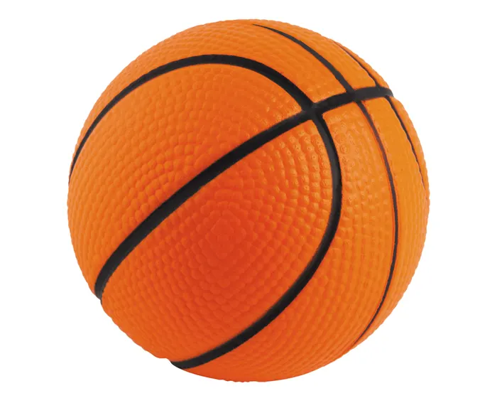 PELOTA ANTIESTRES BASQUET PU10 NARANJA Ø 6.3 cm — clave PU10