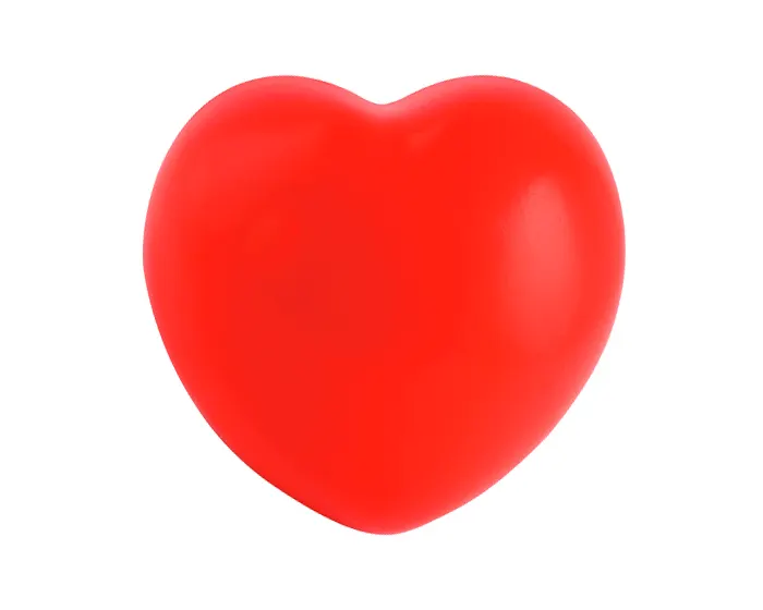 ANTIESTRES CORAZÓN PU9 ROJO — clave PU9