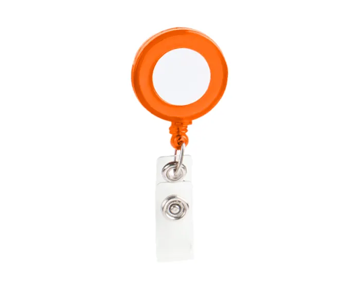 YOYO PORTAGAFETE DE PLÁSTICO SLK05 SOLIDO NARANJA SLK05 Naranja