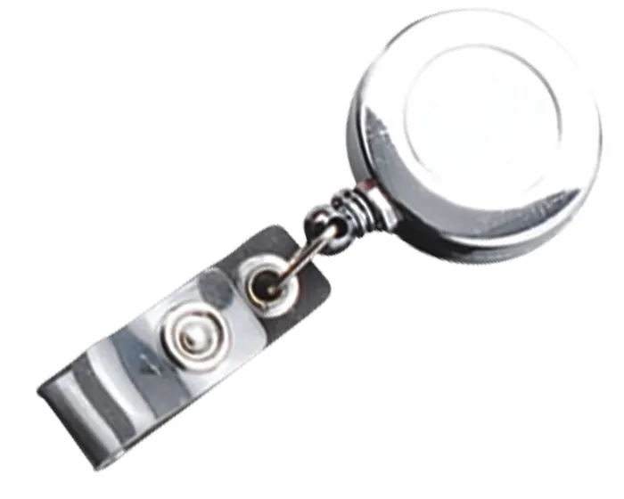 YOYO PORTAGAFETE DE PLÁSTICO SLK05 SOLIDO PLATA — clave SLK05