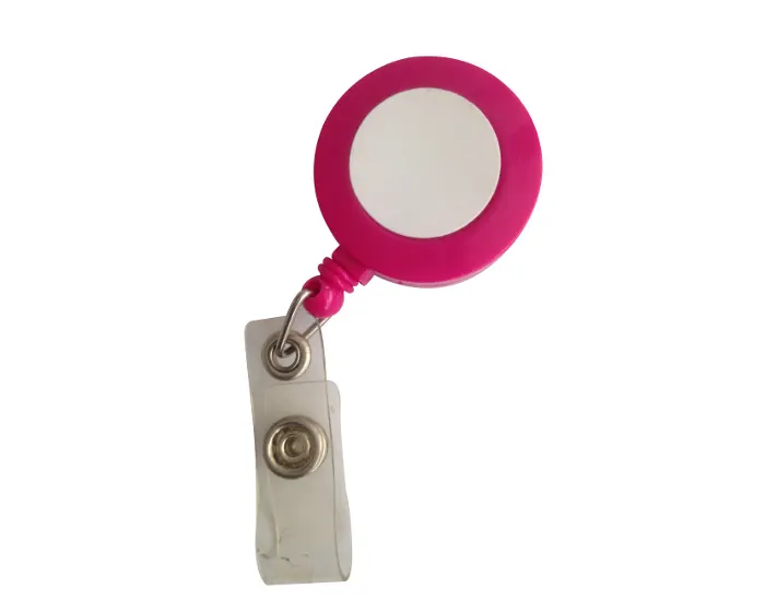 YOYO PORTAGAFETE DE PLÁSTICO SLK05 SOLIDO ROSA — clave SLK05