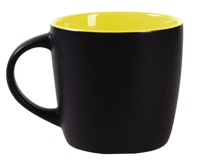 TAZA BICOLOR MATE 11 OZ LUCIANA TL099 AMARILLO TL099 Amarillo