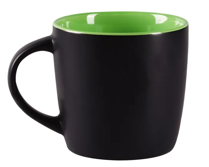 TAZA BICOLOR MATE 11 OZ LUCIANA TL099 VERDE CLARO TL099 Verde claro