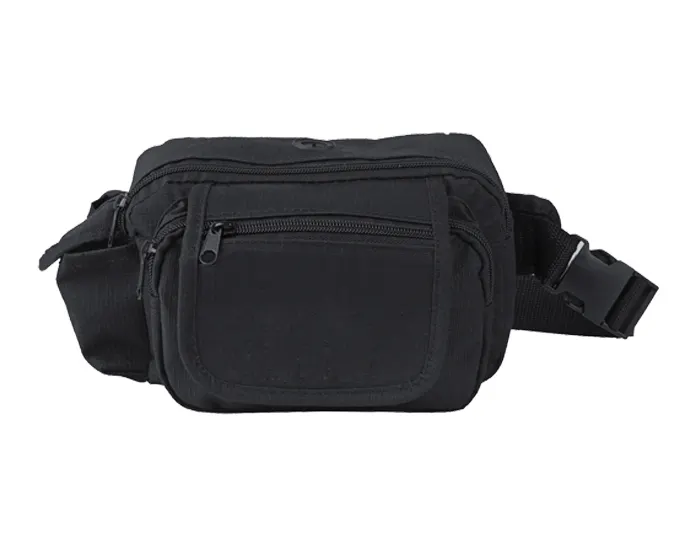CANGURERA AJUSTABLE C/BOLSA LATERAL ABEO TXC4591 NEGRO — clave TXC4591
