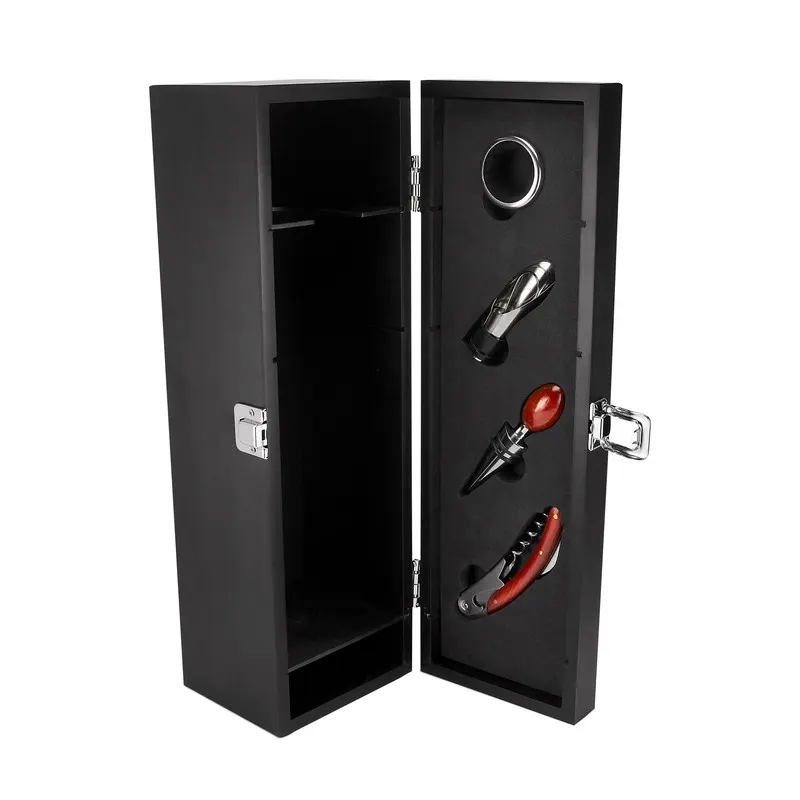 SET PARA VINOS CABERNET 851056- Negro — clave 851056-