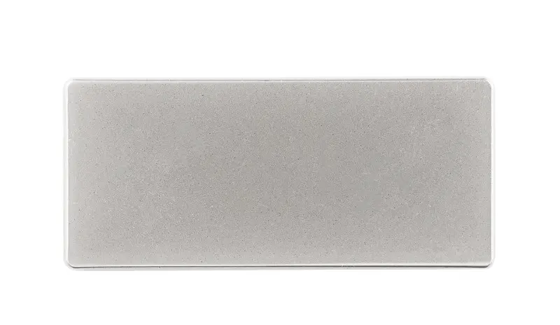 PLACA METÁLICA CON GRABADO ACC 001 Plata — clave ACC 001