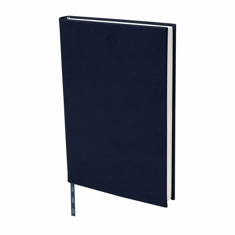 AGENDA DIARIA CLÁSICA 2027 AGD 027 Azul — clave AGD 027