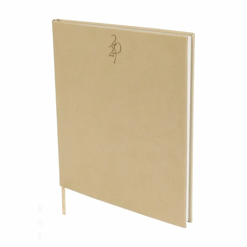AGENDA EJECUTIVA CLÁSICA 2027 AGE 027 Beige — clave AGE 027