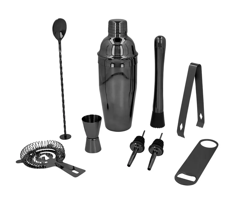 SET SHAKER CONWY BAR 016 Negro — clave BAR 016
