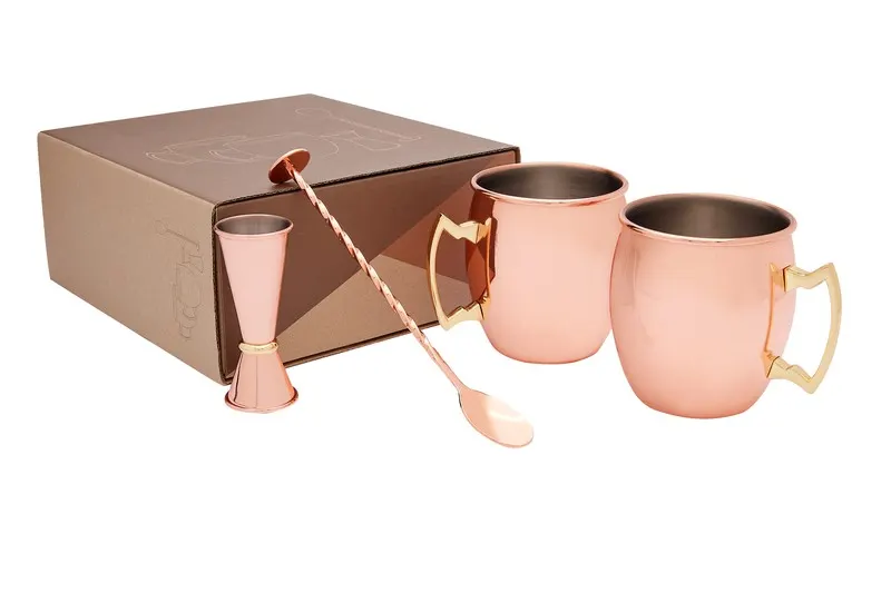 SET DE MIXOLOGÍA COOPER BAR 032 Rose gold — clave BAR 032