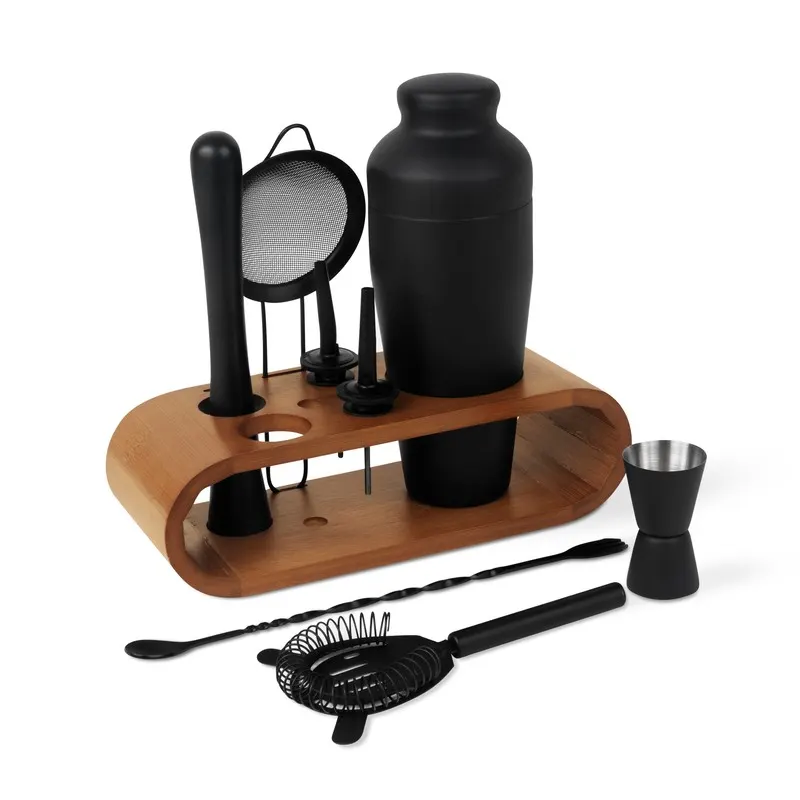 SET SHAKER MIXARE BAR 042 Negro — clave BAR 042
