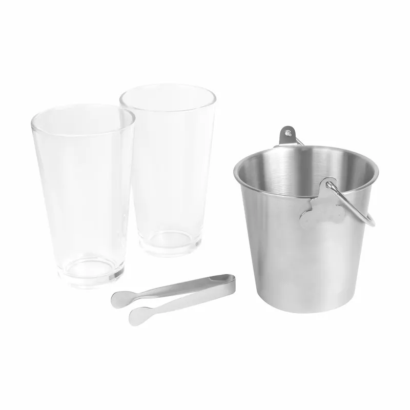 SET DE BAR GLASE BAR 050 Plata — clave BAR 050