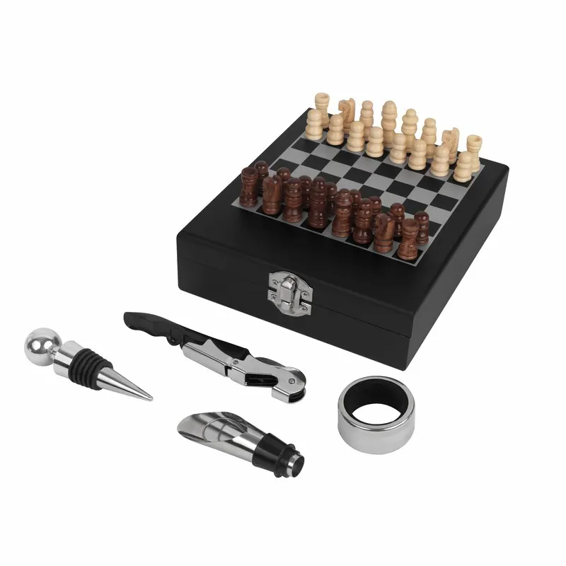 SET PARA VINOS ROTHMERE BAR 052 Negro — clave BAR 052